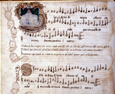Mass in Bass Quartet by Enricus Isaac by Unknown artist