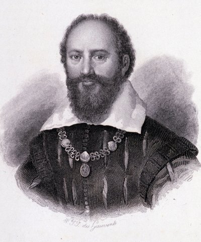 Maximilian of Bethune, Duke of Sully, Grave Portrait by Unknown artist