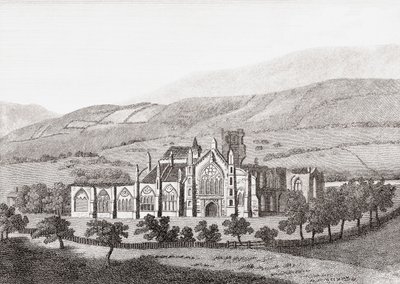Melrose Abbey, St Mary