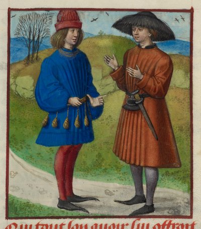 The Lover Talking to l