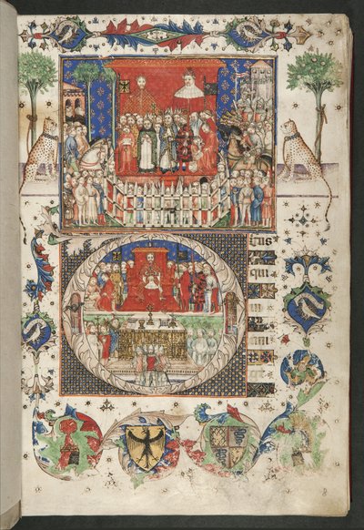 Missal of Gian Galeazzo Visconti, page 8 by Unknown