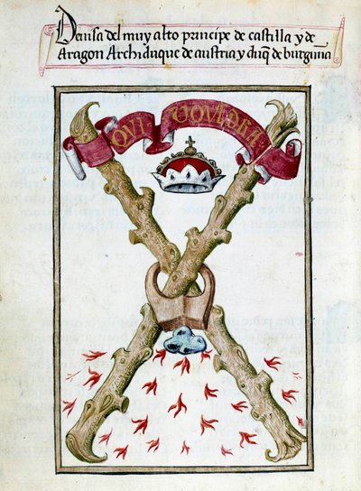 Motto of the Dukes of Burgundy by Unknown artist
