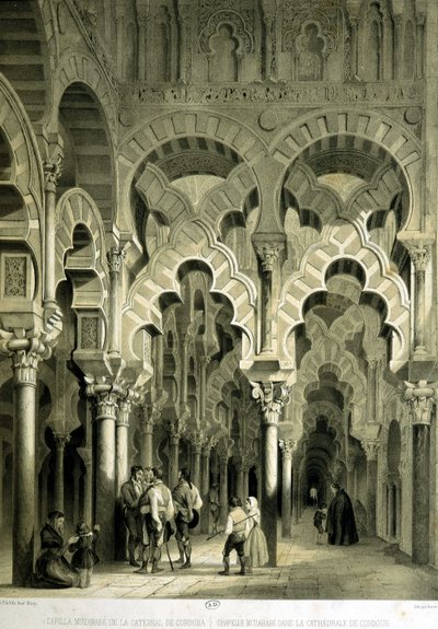 Mozarabic chapel in the Cathedral of Cordoba (ancient mosque) - in 