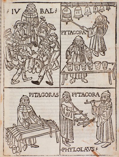 Musical theories of Pythagoras by Unknown artist