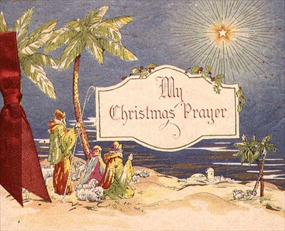 My Christmas Prayer, Christmas card by Unknown artist