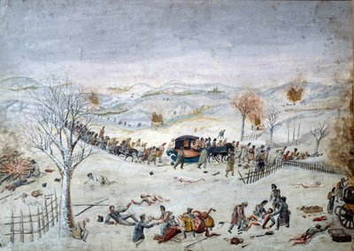 Napoleonic Wars: Episode of the Russian Retreat (1812 - 1813) by Unknown artist