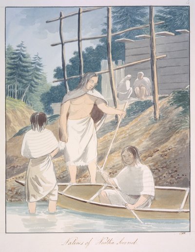 Natives of Nootka Sound, c.1843-50 by Unknown artist