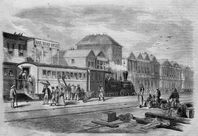 New Granada (present-day Colombia): Aspinwall Railway, starting point from the transisthmic to the Isthmus of Panama. In 