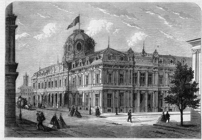 New commercial court of Paris Quai de Corse on the Ile de la Cite by Unknown artist