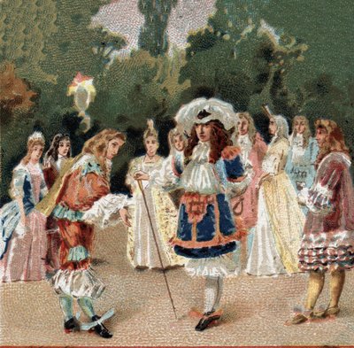 Nicolas Fouquet Received Louis XIV Known as Le Roi-Soleil (King Soleil or Louis the Great) by Unknown artist