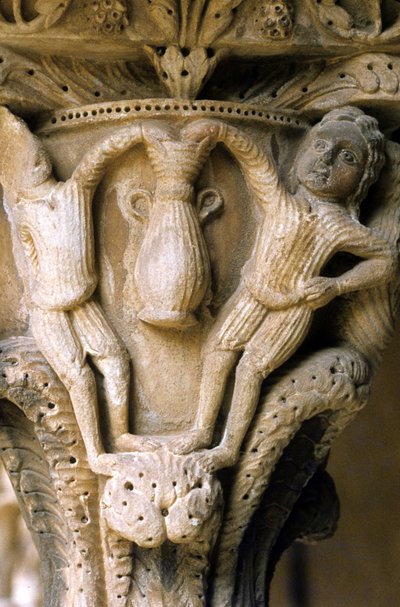 Norman Art in Monreale: capitals of the Cloitre des Benedictins by Unknown artist