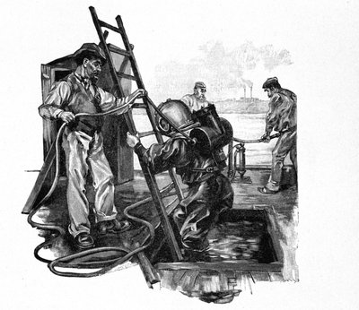 One of the Latest Versions of the Rouquayrol-Denayrouze Suit by Unknown artist