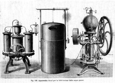 Ozouf apparatus for the manufacture of carbonated water by Unknown artist