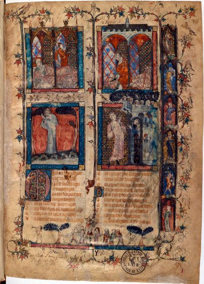 Illuminated Page from the Manuscript 