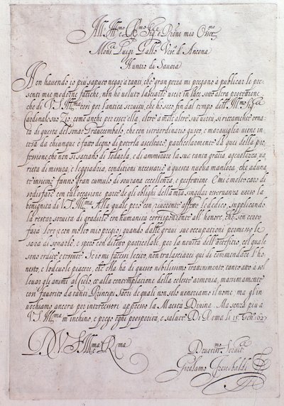 Page from Tocrate by Girolamo Frescobaldi by Unknown artist