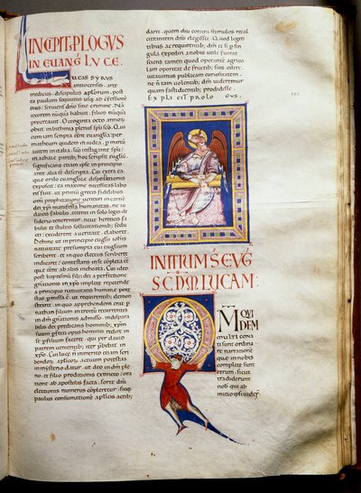 Page of an illuminated bible (Ms.723-Foglio 162r.) by Unknown artist