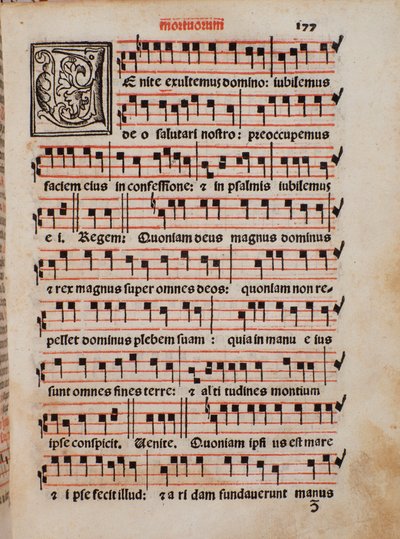 Page of the liturgy book Liber Sacerdotalis by Castellini by Unknown artist