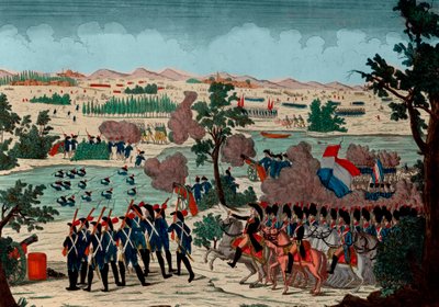 Passage of the Mincio on 11 Prairial year IV by the French Grenadiers by Unknown artist