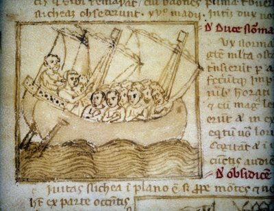 Pelerins on Voyage to the Holy Land - in 