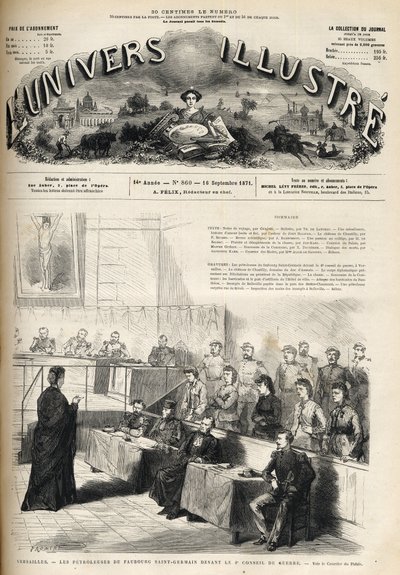 Petroleuses arrested in Versailles by Unknown artist