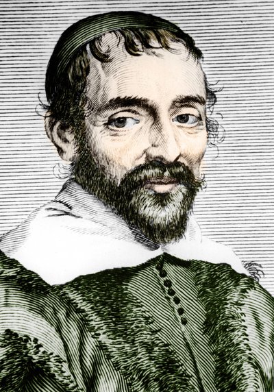 Pierre Gassendi (1592-1655), French philosopher, astronomer, mathematician and physicist. by Unknown artist