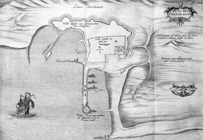 Plan of Rhodes (Rodos) - in 