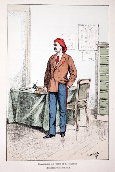 Police Commissioner of the Commune by Unknown artist