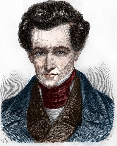 Portrait of Armand Carrel (1800-1836), French Journalist by Unknown artist