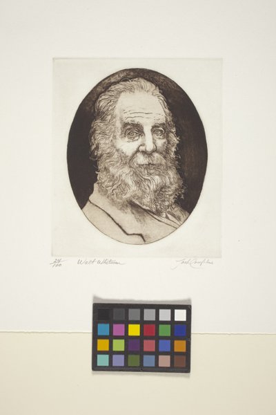Portrait of Walt Whitman by Unknown artist