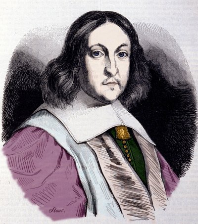 Portrait of Pierre de Fermat, French Mathematician by Unknown artist