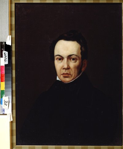 Portrait of the Author, Orientalist and Journalist Osip Senkovsky by Unknown artist