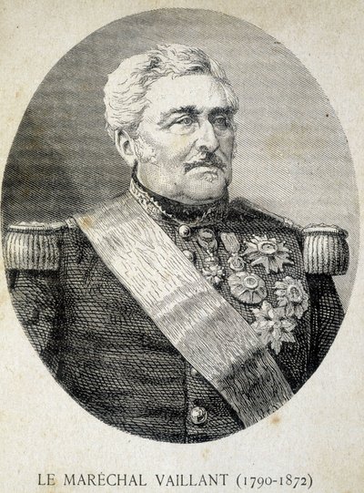 Portrait of Marshal Vaillant - in 