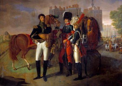 Portrait of La Ronciere, Commander of the Cavalry School of Saint Germain by Unknown artist