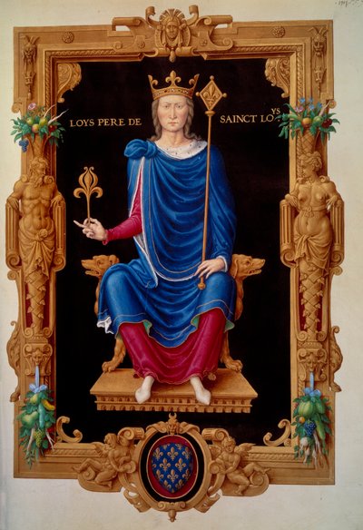 Portrait of Louis VIII the Lion, King of France by Unknown artist