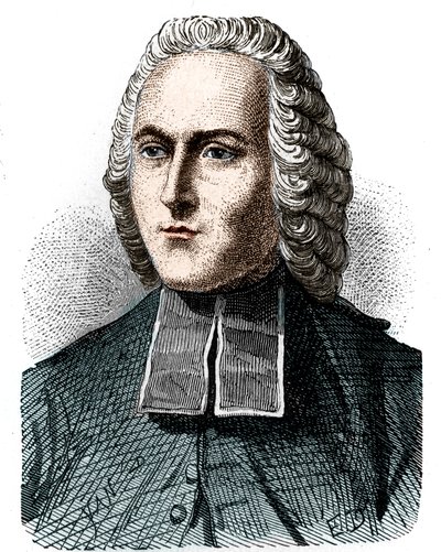 Portrait of Abbe Jean Antoine Nollet (1700 - 1770), French physicist - in 