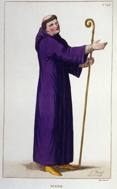 Portrait of Abbe Suger by Unknown artist