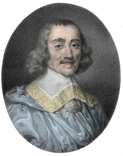 Portrait of Abraham Fabert, Marshal of France (engraving) by Unknown artist