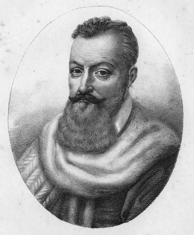 Portrait of Achilles de Harlay, Count of Beaumont Magistrate (1536 to 1619). by Unknown artist