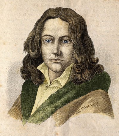 Portrait of Adelbert de Chamisso (1781 - 1838) - in 