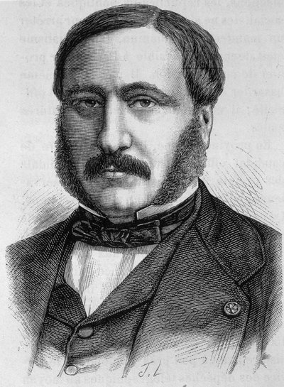 Portrait of Adolphe Forcade de la Roquette (1820-1874) by Unknown artist
