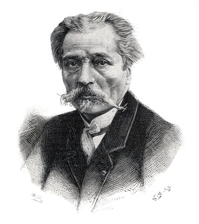 Portrait of Aime Millet, French sculptor, engraver, medallist and painter (1819-1891) by Unknown artist