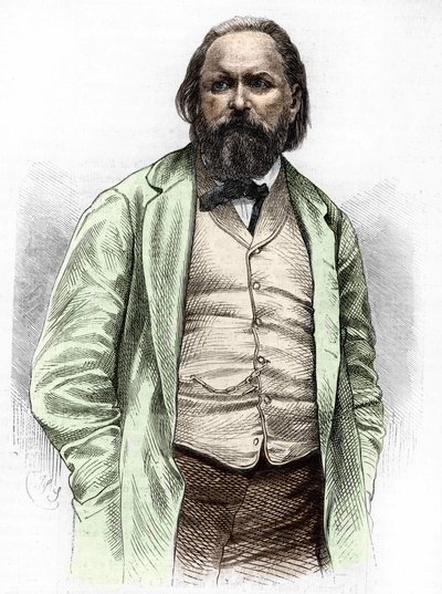 Portrait of Alexander Ivanovich Herzen by Unknown artist