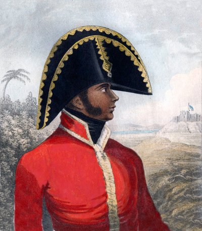 Portrait of Alexandre Sabes (1770-1818), first President of the Republic of Haiti by Unknown artist
