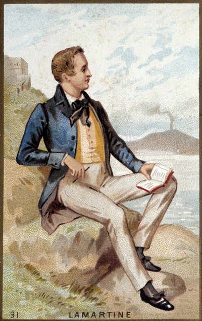 Portrait of Alfonso de Lamartine by Unknown artist