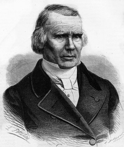 Portrait of Alfred Louis Marie Velpeau, French surgeon (1795 - 1867) by Unknown artist