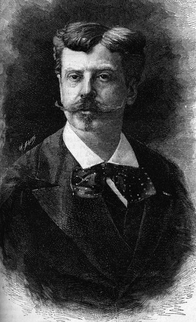 Portrait of Alphonse de Neuville, French painter (1835-1885) by Unknown artist