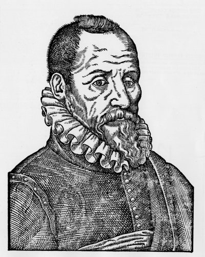 Portrait of Ambroise Paré (1509-1590), French surgeon by Unknown artist