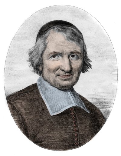Portrait of Antoine Arnauld dit le Grand Arnauld (1612-1694), French priest, theologian, philosopher and mathematician, member of the Jansenists by Unknown artist