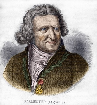 Portrait of Antoine Augustin Parmentier (1737-1813), French Military Pharmacist and Agronomist - in Les Contemporains, Late 19th Century by Unknown artist