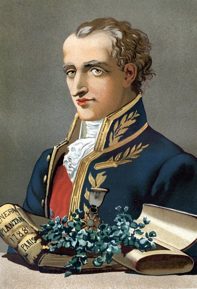 Portrait of Antoine Laurent de Jussieu (1748-1836), French botanist by Unknown artist